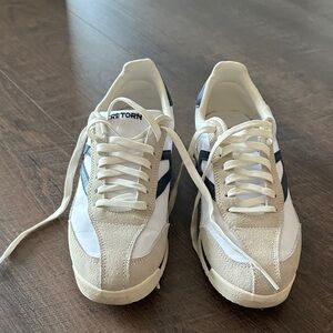 Tretorn Rawlins Sneakers 7.5 Grey and Navy EUC